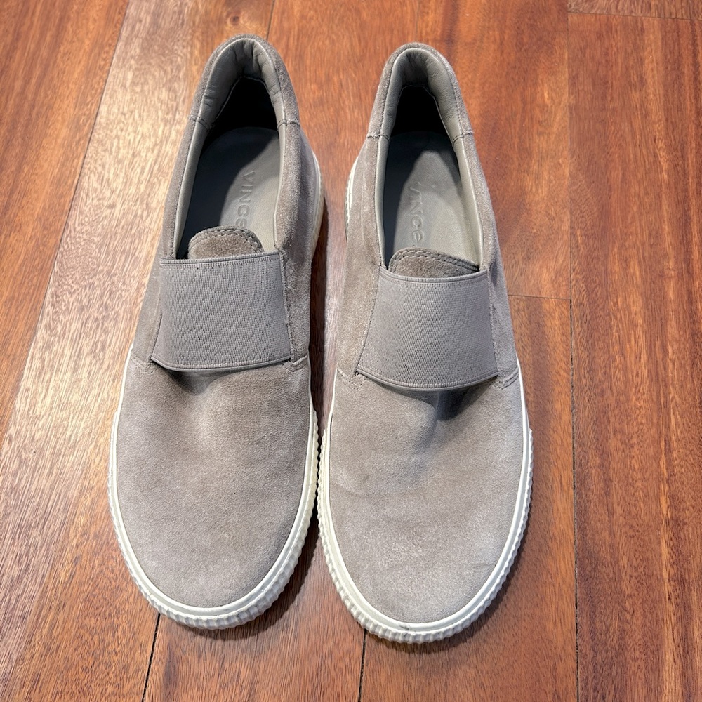 VINCE Womens’ Suede Slip on Sneakers - size 5.5 medium